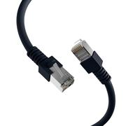 EFB-Elektronik, 10 m CAT5e 10 m CAT5e SF/UTP (Network Cable S-ftp) Black Network Cable - 10 m (10 m, Cat5e, SF/UTP RJ-45 RJ45 S-FTP) (Black)