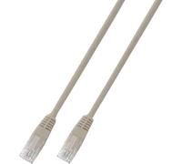 EFB-Elektronik 10m Cat6 Patch - Network Cable 10 m, Cat6, U/UTP (UTP) Grey