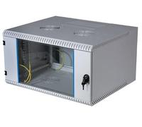 EFB-Elektronik 19" Wandgehäuse 6HE Schwenkend 2-Teilig RAL7035 Tiefe 500 mm - 19" - 30 kg