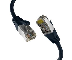 EFB-Elektronik Cat8.1 RJ45 Patch Cable S/FTP PIMF Black 0.25 m