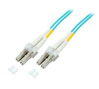 EFB-Elektronik Duplex Jumper LC-LC 50/125, OM3, LSZH, Aqua, 2.0 mm, 40 m