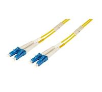 EFB-Elektronik Duplex Jumper LC-LC 9/125, OS2, LSZH, gelb, 2.0mm, 15m