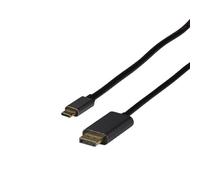 EFB-Elektronik EBUSBC-DP12K.2 Video Cable Adapter 2 m USB Type-C DisplayPort Bla