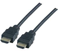 EFB-Elektronik High-Speed HDMI Connection Cable with Ethernet, Type A Male to Type A Male, 4K30Hz, Black