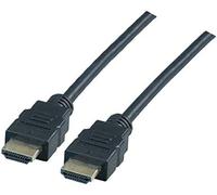 EFB-Elektronik HighSpeed HDMI Connection Cable with Ethernet, Type A Male to Type A, 4K30Hz, Black