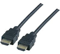 EFB-Elektronik HighSpeed HDMI Connection Cable with Ethernet, Type A Male to Type A, 4K30Hz, Black