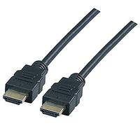 EFB-Elektronik HighSpeed HDMI Connection Cable with Ethernet, Type A Male to Type A, 4K30Hz, Black
