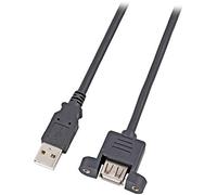 EFB-Elektronik k5291sw.1,8 V2 1.8 m USB A USB A Black USB Cable - USB Cables (1.8 m, USB A, USB A, male/male, black, straight)
