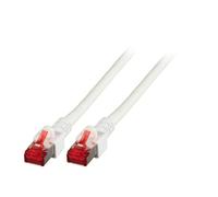 EFB Elektronik K5518.0,25 RJ45 Netzwerkkabel, Patchkabel CAT 6 S/FTP 25.00cm Wei