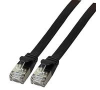 EFB-Elektronik K5545SW.1 Network Cable 1 m Cat6a U/FTP (STP) Black - Network Cables (1 m, Cat6a, U/FTP (STP), RJ-45, RJ-45, Black)