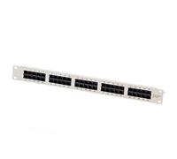 EFB-Elektronik Patch Panel 50xRJ45 8/4 1HE ISDN, RAL7035, Cat. 3