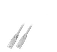 EFB-Elektronik RJ45 Cat 6 UTP Patch Cable umspritzt, 5,0 m grey ECOLAN