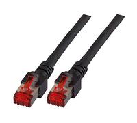 EFB-Elektronik RJ45 Patch Cable S/FTP Cat.6 LSZH 0.5 m Black