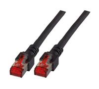 EFB-Elektronik RJ45 Patch Cable S/FTP Cat.6 LSZH 0.5 m Black