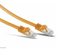 EFB-Elektronik RJ45 Patch Cable S/FTP, Cat.6A, LSZH, Cat.7 Raw Cable, 3 m, Orange