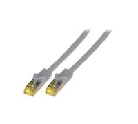 EFB-Elektronik RJ45 Patch Cable S/FTP, Cat.6A, LSZH, Cat.7 Raw Cable, 30 m, Grey