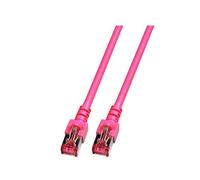 EFB-Elektronik RJ45 Patch Cable S/FTP Cat6 LSZH 0.5 m Magenta
