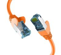 EFB-Elektronik RJ45 Patch Cable with CAT7 Raw Cable Orange 10 m