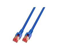 EFB-Elektronik RJ45 Patchkabel S/FTP, Cat.6, LSZH, 0.5m, blau, 3 Stück