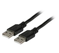 EFB-Elektronik USB 2.0 Connection Cable A-A, Male to Male 1.8 m Black Classic