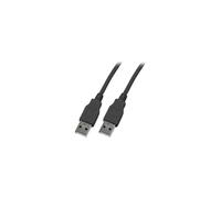 EFB-Elektronik USB2.0 Connection Cable A-A, Male to Male, 5.0 m, Black, Classic