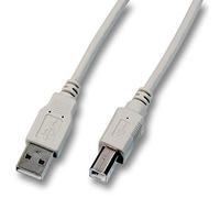 EFB-Elektronik USB2.0 Connection Cable A-B, Male Plug 5.0 m, Grey Classic