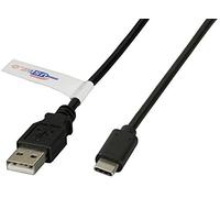 EFB-Elektronik USB2.0 Connection Cable A-C Male to Male 1.0 m Black