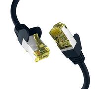 EFB Eletronik Cat6a Black Patch Cable S/FTP PIMF 1 m