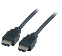 EFB HighSpeed HDMI Connection Cable with Ethernet, Type A Connector, 4K30Hz, Bla