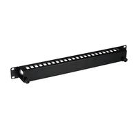 EFB RAL9005 1U Cable Management Panel with Cover 19 Inch