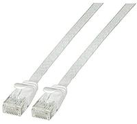 EFB RJ45 Flat Patch Cable U/UTP Cat6A PVC 3 m White