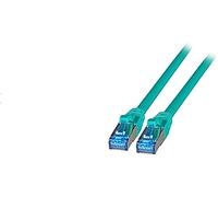 EFB RJ45 Patch Cable S/FTP, Cat.6A, Cat7 TPE Superflex, 0.25 m, gr