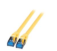 EFB RJ45 Patch Cable S/FTP Cat6A Cat7 TPE Superflex 1m Yellow