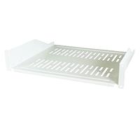 EFB Shelf 19 Inch 2HE Maximum Load 22 kg 400 mm Deep Grey