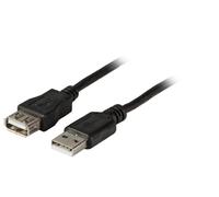 EFB USB 2.0 Extension Cable Male Type A to A Female 0.5 m Black