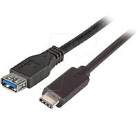 EFB USB3.2 Adapter Cable Type C Male to Type A Female 0.2 m