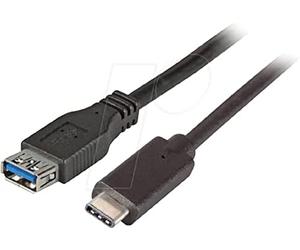 EFB USB3.2 Adapter Cable Type C Male to Type A Female 0.2 m