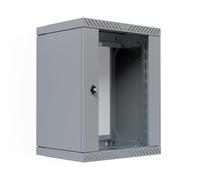 EFB X-Rack Wall Housing with Glass Door 400-600 mm 15HE Grey