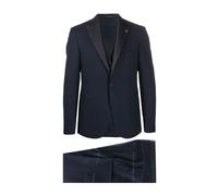 Efbr15A01 Three-Piece Suit - male - Tagliatore - Single Breasted Suits - Blue - XL - Suits XL