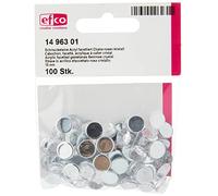 EFCO Decorative stone acrylic facet Gemrose 10 mm 100 pcs. crystal, 20x10x2 cm