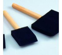 EFCO Foam Paintbrush 1 pcs. untreated, Acrylic, Black, 50 x 68 mm