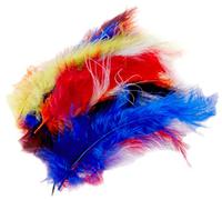 EFCO Marabou 100-120 mm 2 g ~ 20 pcs. Multicolour Assorted, Feathers, Multi-Colour, 12 x 5 x 2 cm
