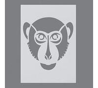 EFCO Stencil Macaque / 1 Design DIN A 5, 21 x 15 x 1 cm