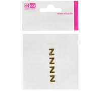 Efco Wax Decoration Letter Z 8 mm 4 pcs. Gold Brilliant