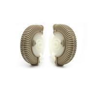 EFDDTBHE Air Condition Vent Compatible with Benz for E Class W211 E200 E230 E260 E280 2003-2007 2008 Car Rear Air Conditioner Ac Vent Rolling Wheel Control Roller Knob(Light Beige 2pcs)