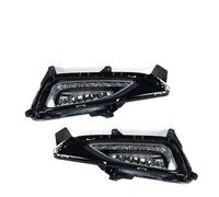 EFDDTBHE Auto Accessories Compatible With Hyundai For Tucson 2016 2017 2018 1Pair Car Front Bumper Fog Lamp Daytime Running Drive Light Foglight Auto Parts