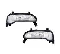 EFDDTBHE Auto Accessories Compatible With SAIC For MAXUS V80 For LDV 2018 Car Front Bumper Fog Light Driving With Halogen Bulbs(Left and Right)