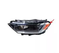 EFDDTBHE Auto Accessories Compatible With VW For Jetta MK7 2019 2020 Headlights Daytime Running Fog Lights Front Bumper Lamp Assembly(Yellow Left)