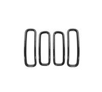 EFDDTBHE Compatible With Mini For JCW For Countryman U25 2024 2025 Car Air Conditioner Outlet Decorative Cover Car styling(Carbon fiber black)