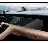 EFDDTBHE Compatible With Porsche For Taycan 2020 2021 2022 Car LCD Gps Navigation Tempered Glass And Dashboard Screen Film Protector Car modification(Size 2)